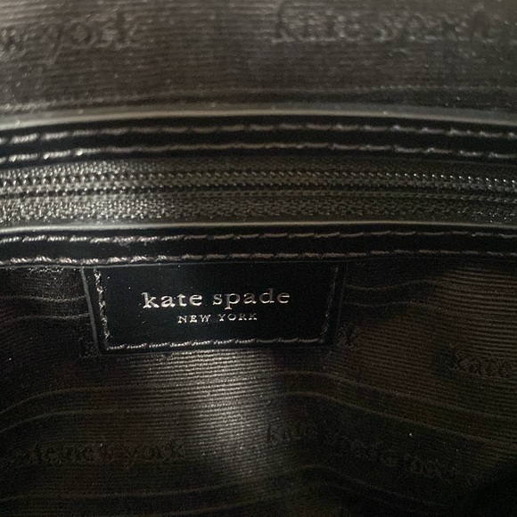 Kate Spade Sam Icon Modernist Hearts Jacquard Small Shoulder Bag - Picture 13 of 14